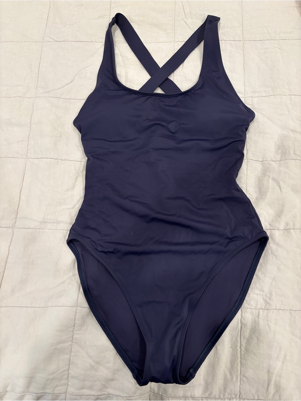 Andie Swim Tulum Navy One-Piece Swimsuit